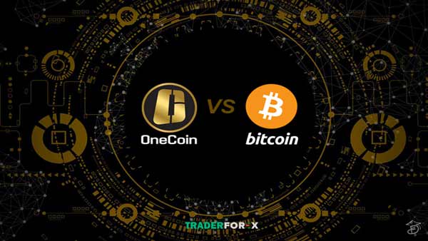 So sánh đồng Onecoin và bitcoin