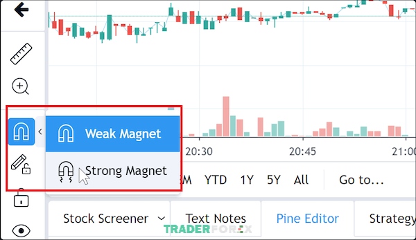 Có hai lựa chọn thay đổi độ nhạy của Magnet